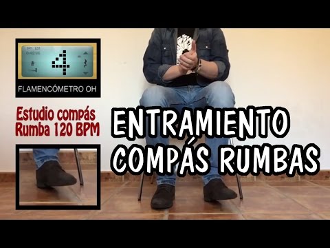 APRENDE Y PRÁCTICA EL COMPÁS FLAMENCO - RUMBA CON EL PIE Y LAS PALMAS